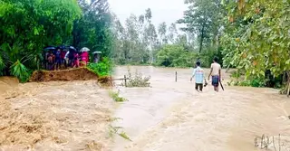 পাহাড়ি ঢলে প্লাবিত হালুয়াঘাটের নিম্নাঞ্চল, পানিবন্দি হাজারো মানুষ